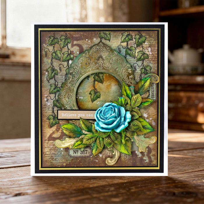 Cosmic Shimmer Gilded to Grunge Frames & Flourishes