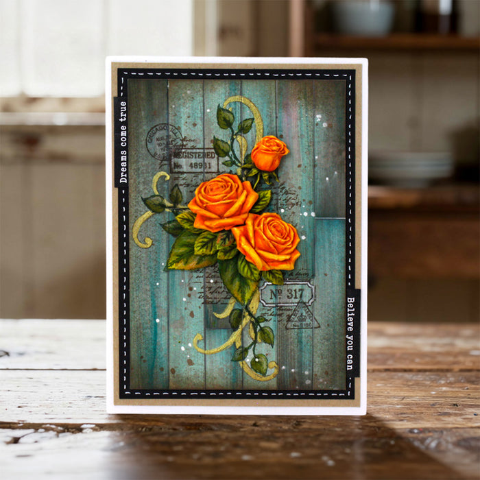 Cosmic Shimmer Past & Postal DL Stamp Set