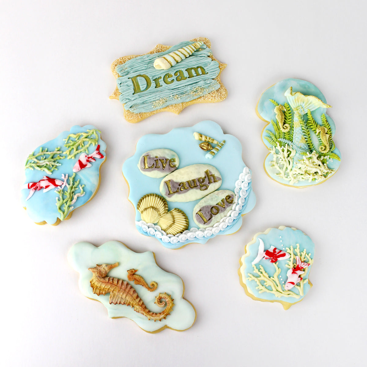 Fish, Seaweed and Coral Silicone Mould