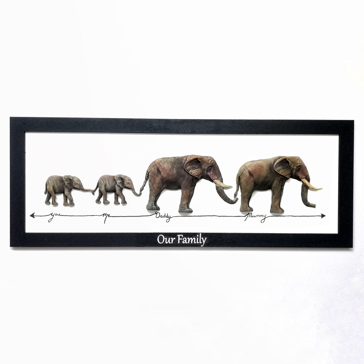 Elephant Family Silicone Mould