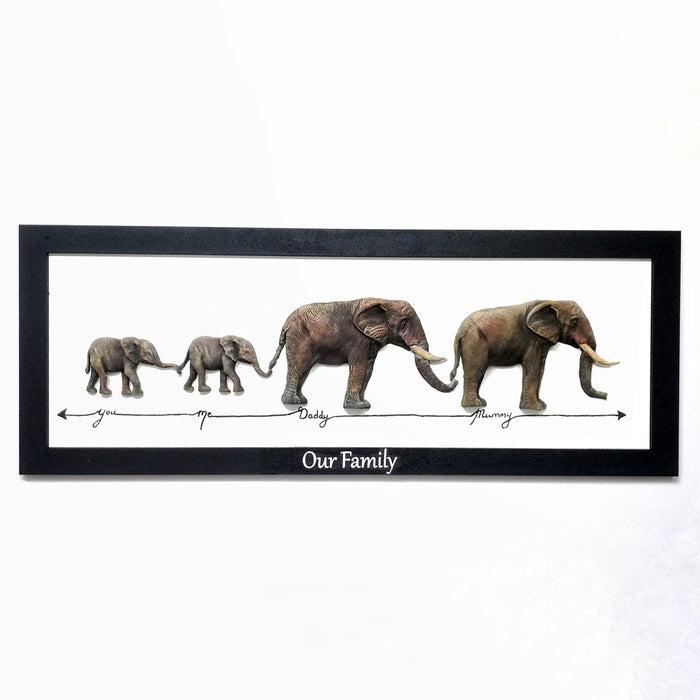 Elefantenfamilie Silikonform