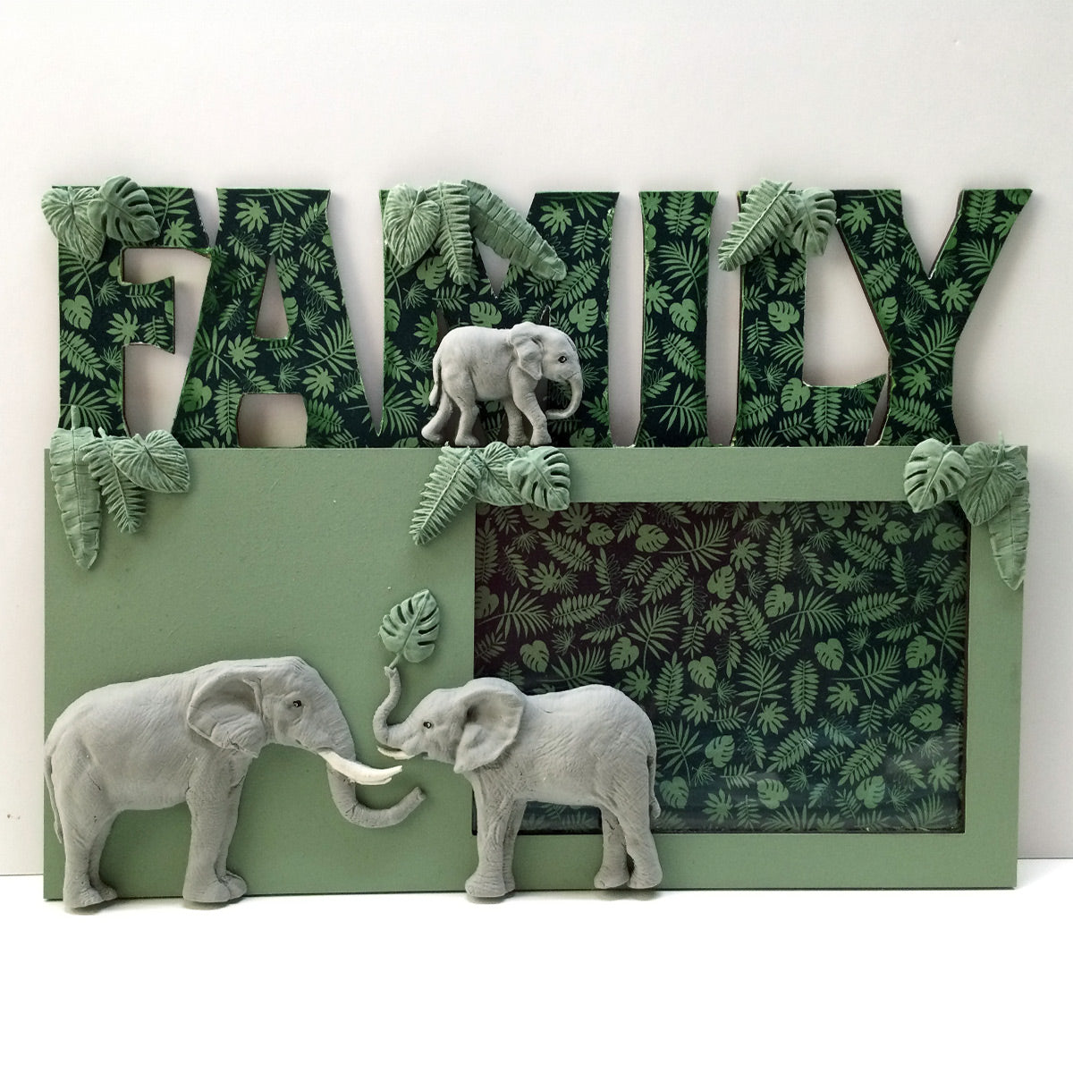 Elephant Family Silicone Mould