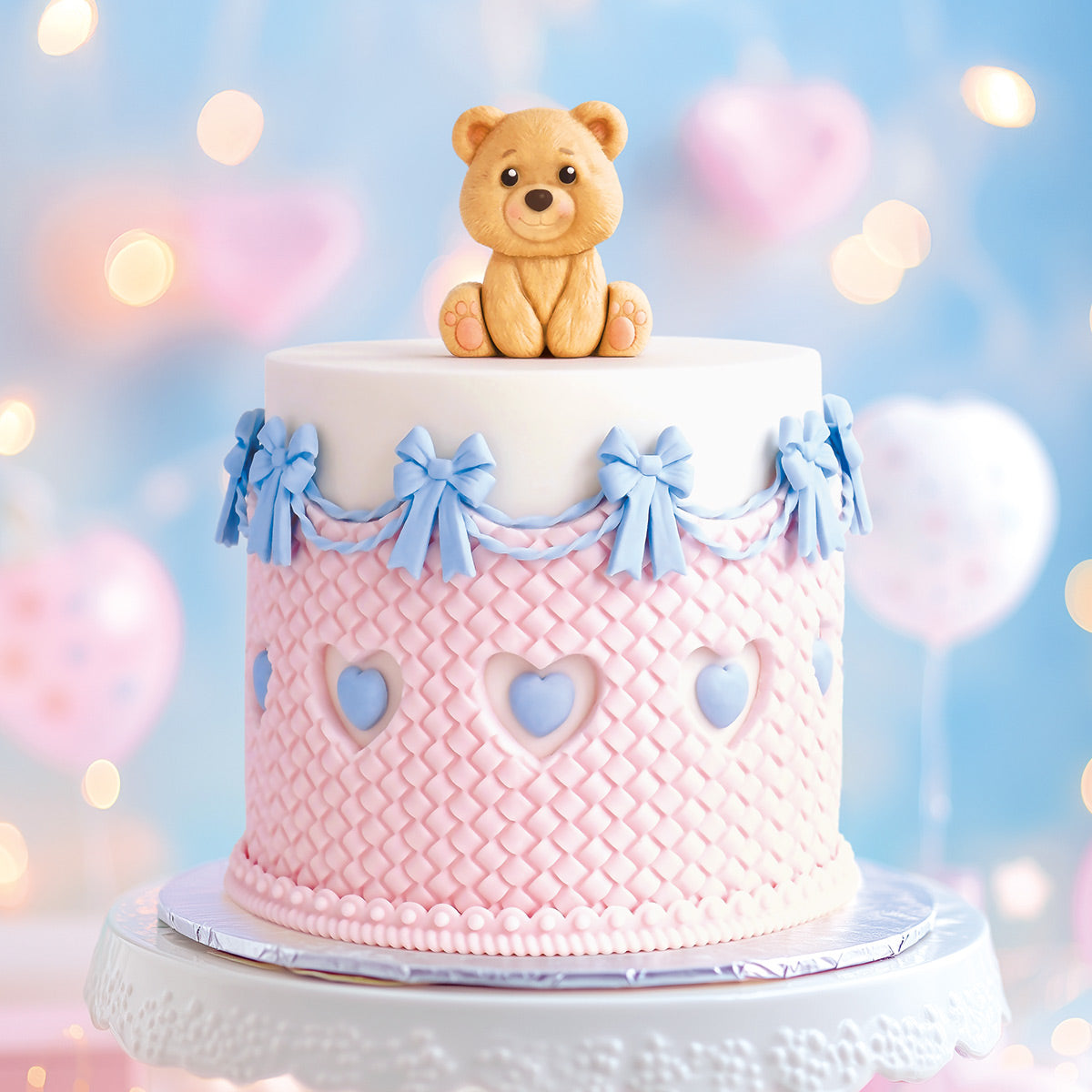 Easy Stand Bear Silicone Mould