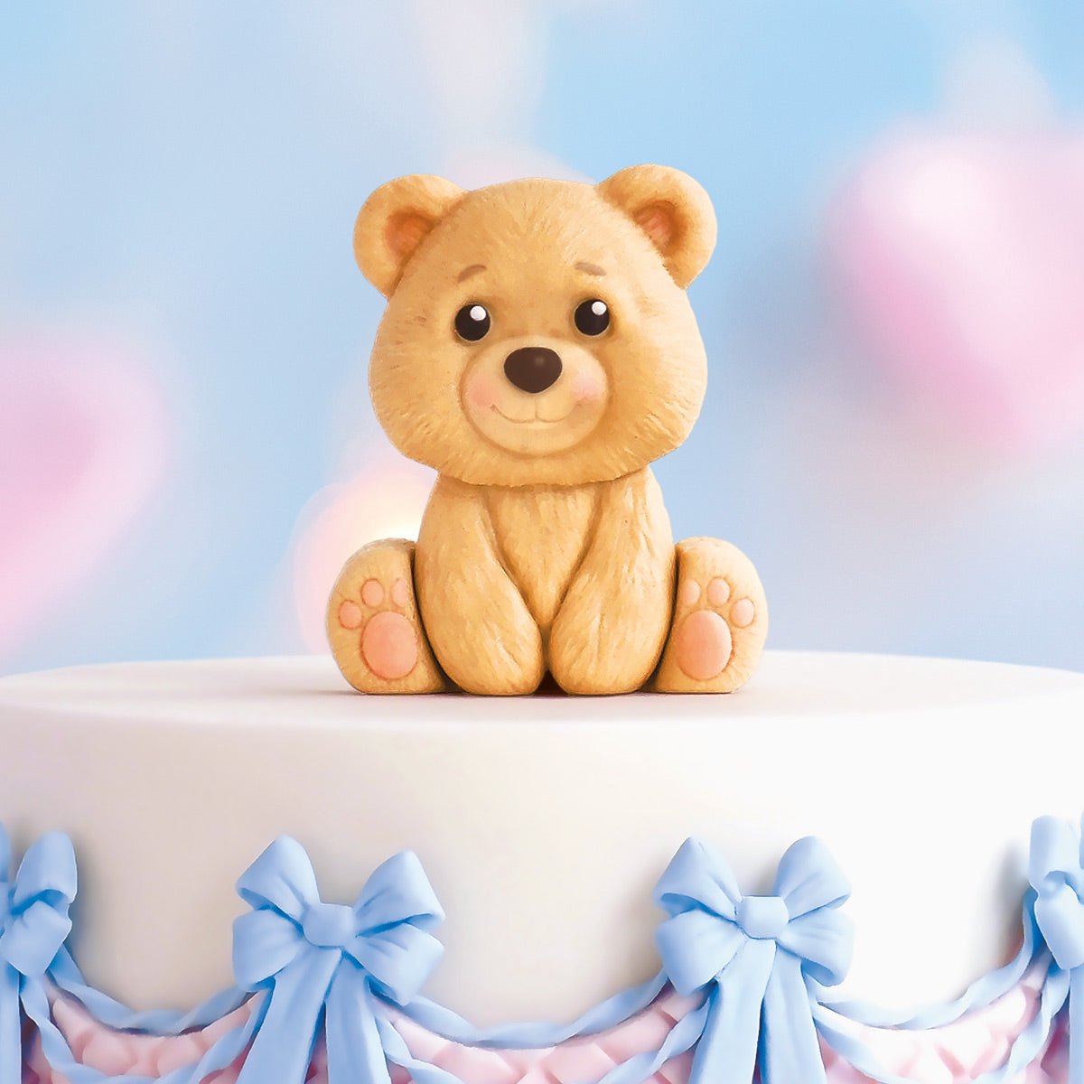 Easy Stand Bear Silicone Mould