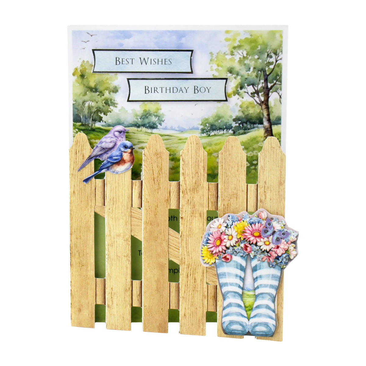 Pretty Petals Picket Fence Card Making Kit