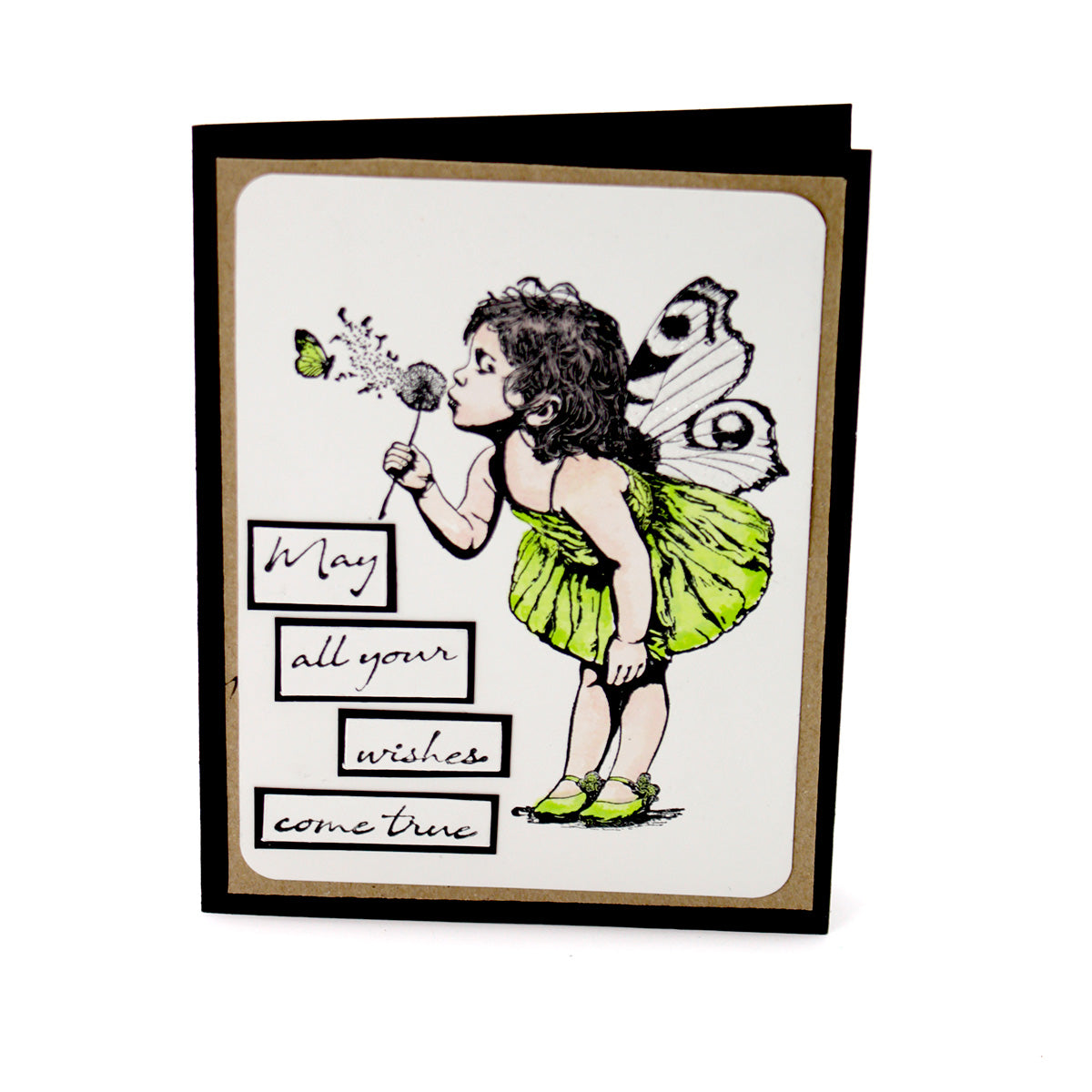 Make a Wish Pre Cut Rubber Stamp Set by Andy Skinner