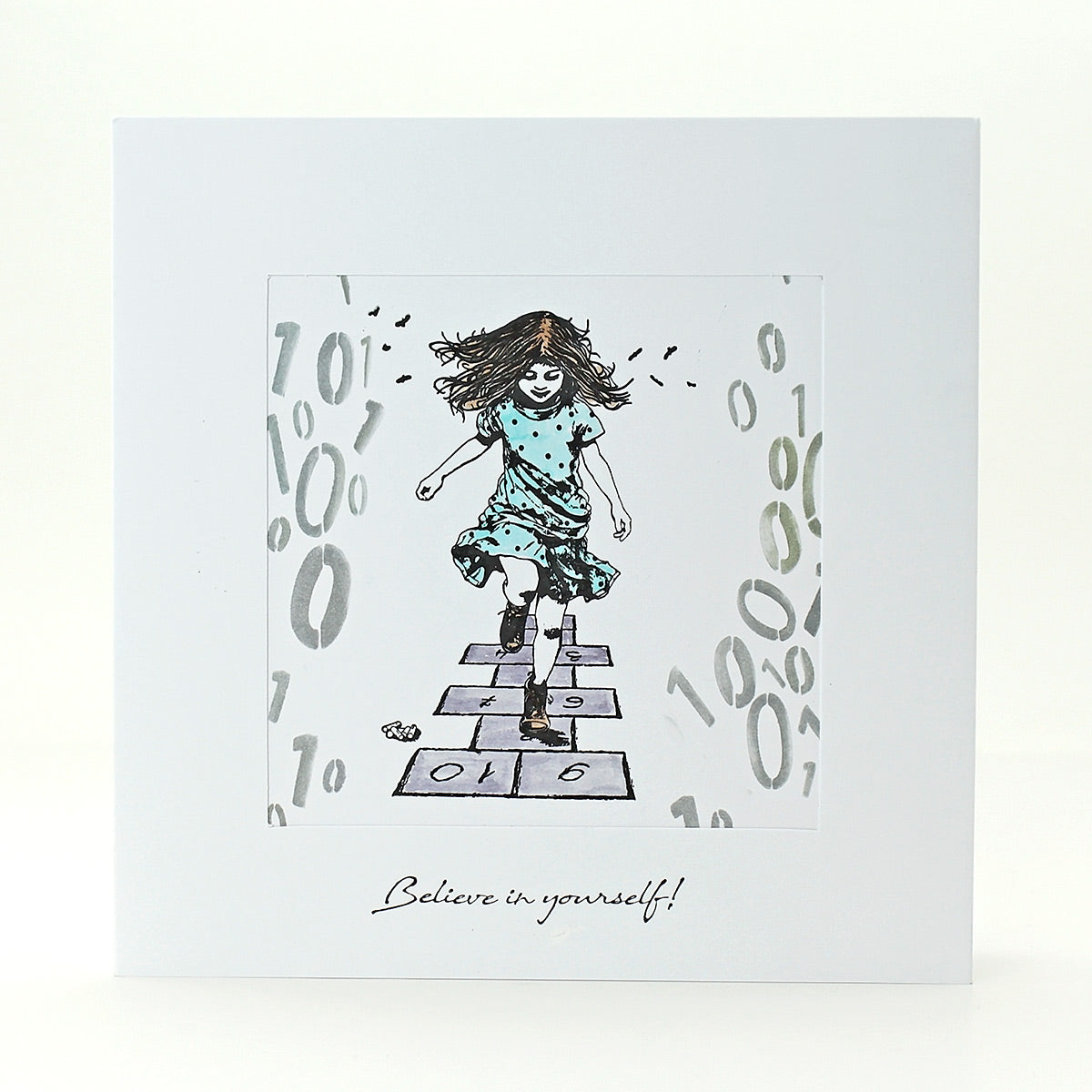 Believe In Yourself! Pre Cut Rubber Stamp Set by Andy Skinner