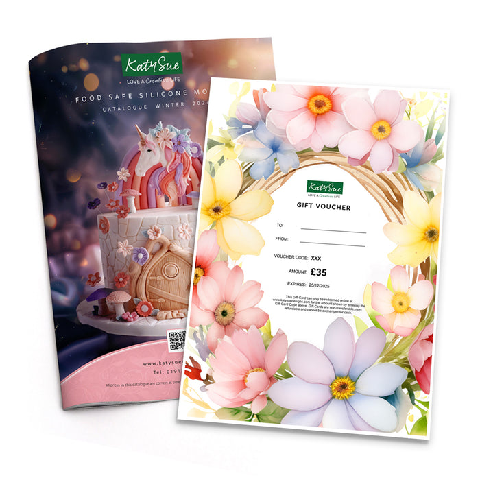 Gift Voucher with FREE Cake Decorating Catalogue