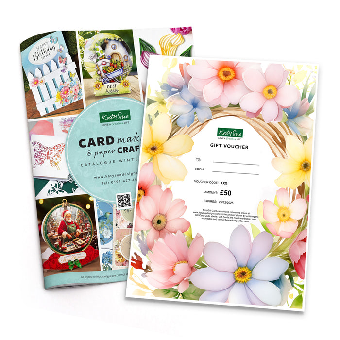 Gift Voucher with FREE Paper Craft Catalogue — Katy Sue Designs