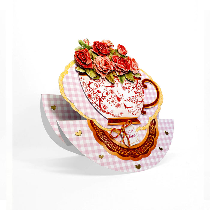 Teacup Bouquet Card Making Kit