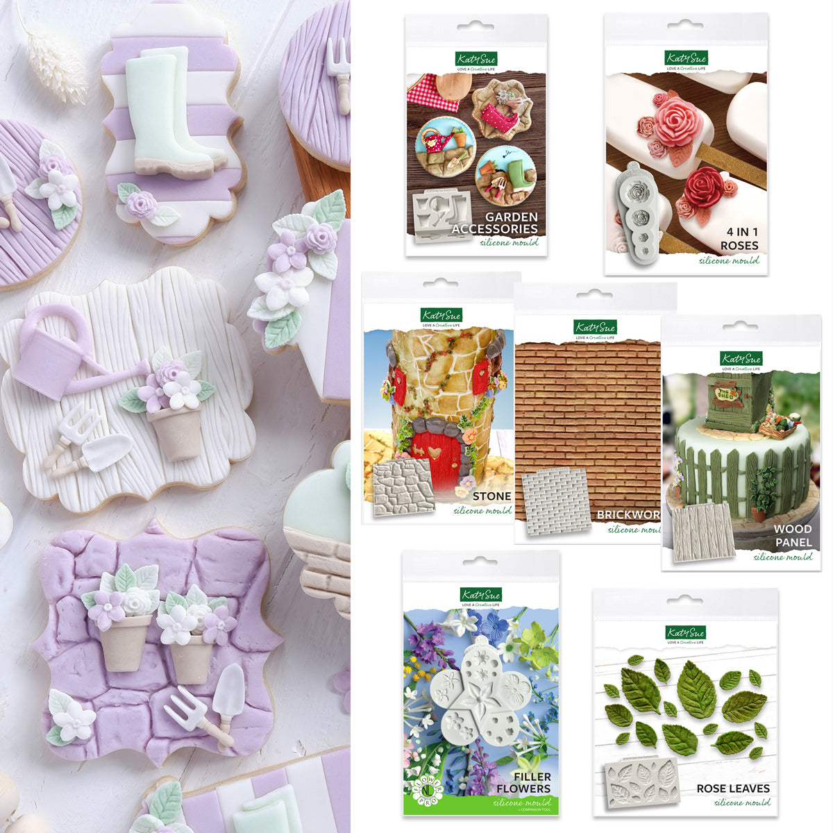 Garden Accessories Mould Bundle