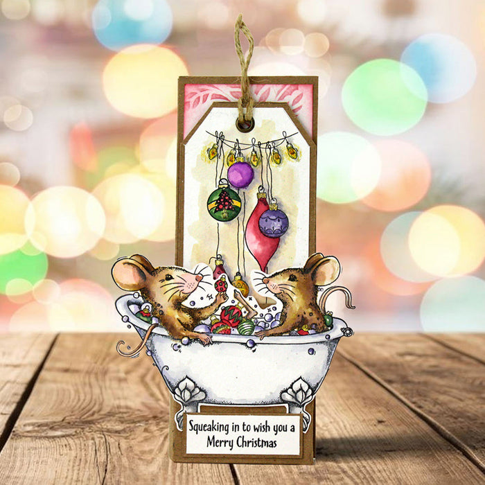 Pink Ink Designs - Bauble Bath, DL Stamp Set