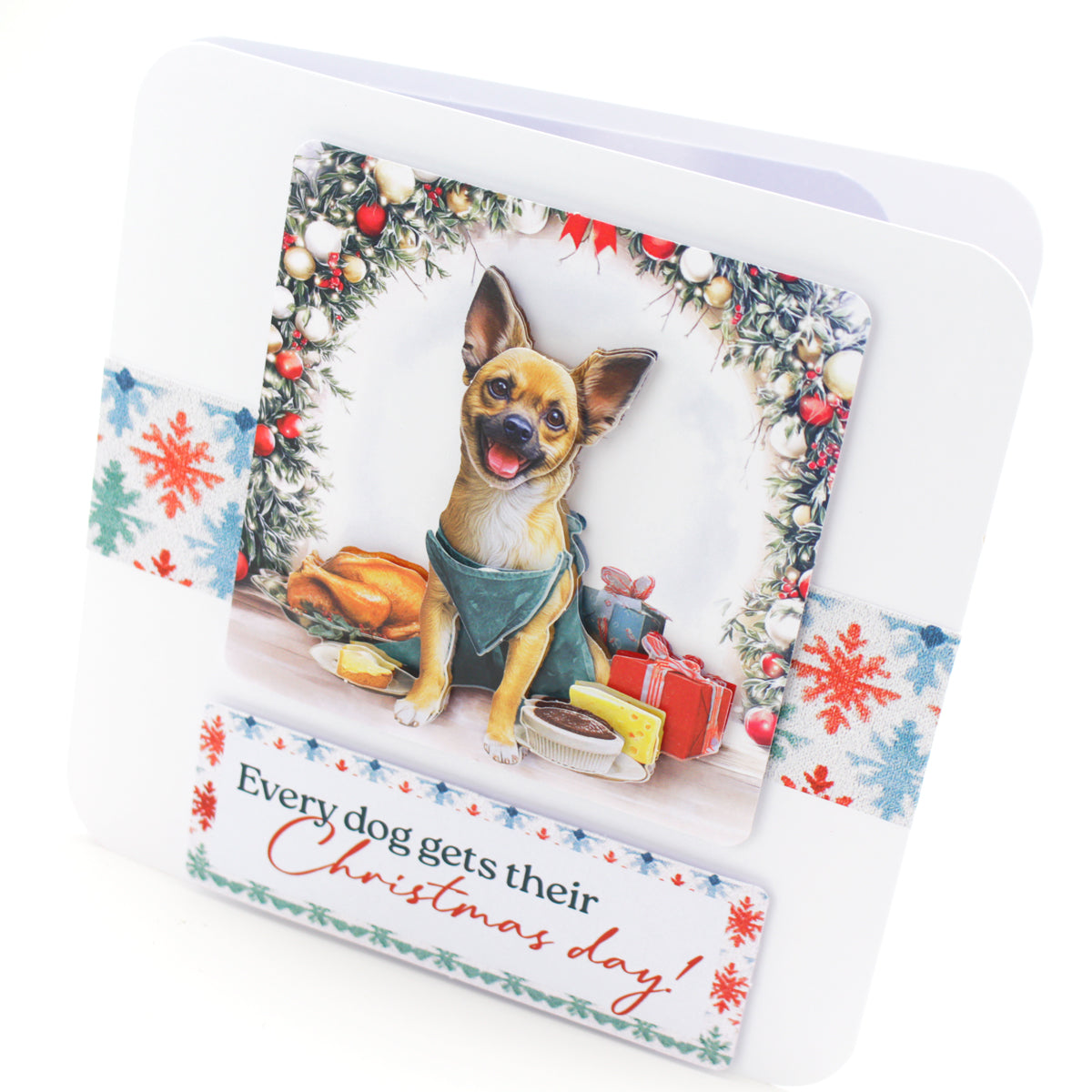 Santa Paws Die Cut Sentiments, 2 sheets