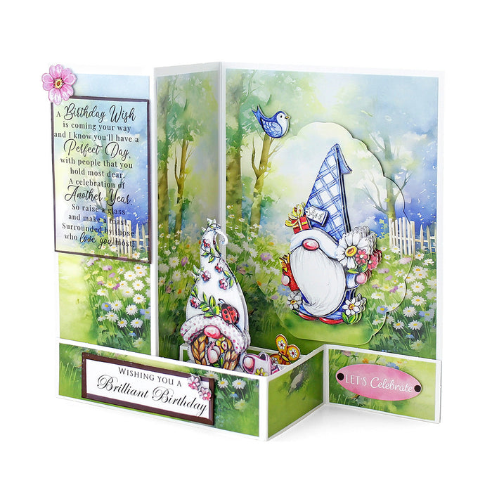 White 5x7 Side Pop Up Cards & Envelopes 127x178mm, pack of 12