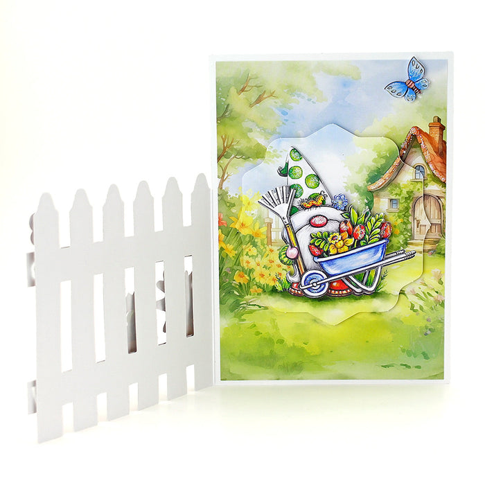 Garden Gnomes Scene Stash, 24 sheets
