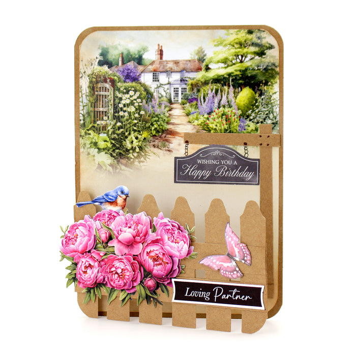 Picket Fence Scene Stash, 24 sheets