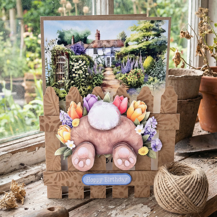 Die Cut Decoupage – Bunny Kisses & Fluffy Tails (pack of 8)