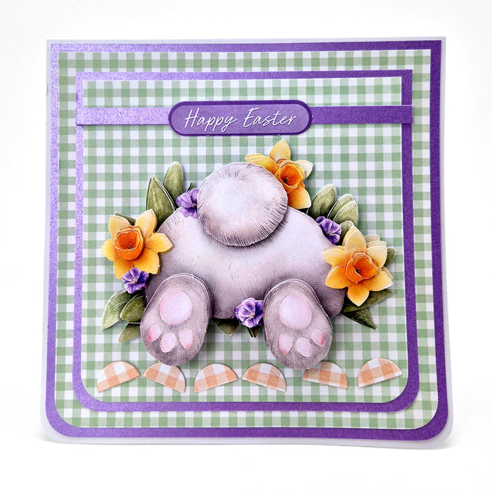 Die Cut Decoupage – Bunny Kisses & Fluffy Tails (pack of 8)