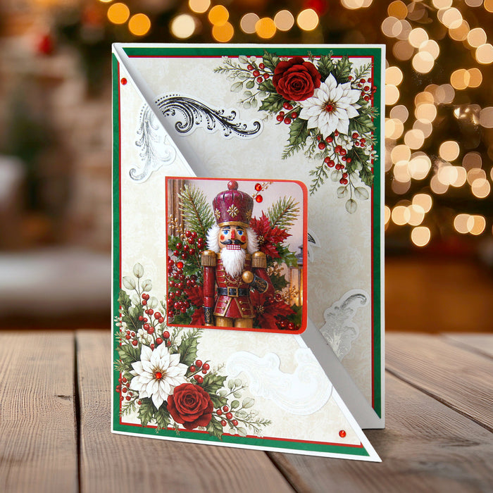 Foiled Christmas Frames & Flourishes Papercraft Collection
