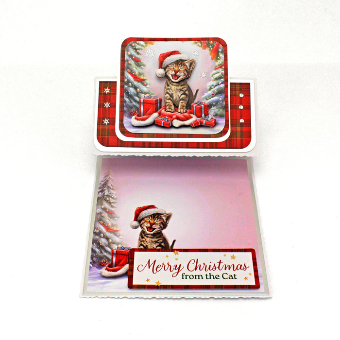 Christmas Cats Insert Papers, 24 sheets