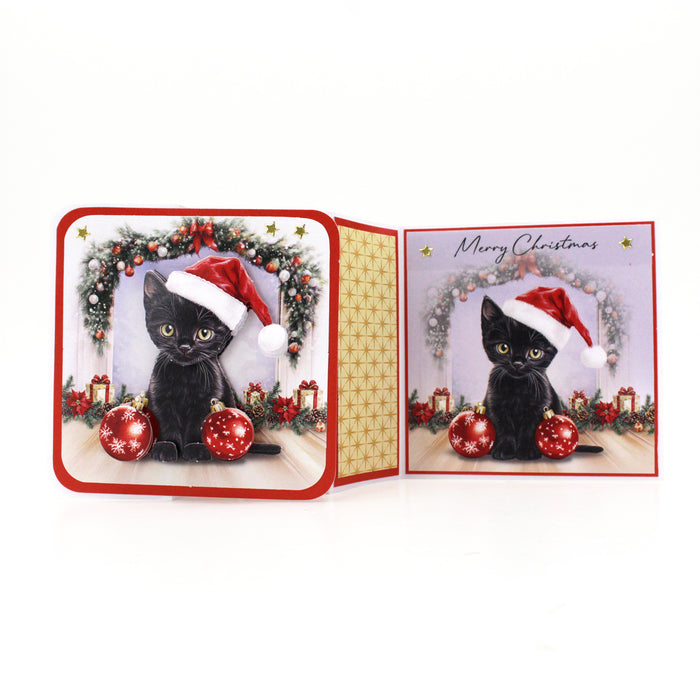 Christmas Cats Insert Papers, 24 sheets