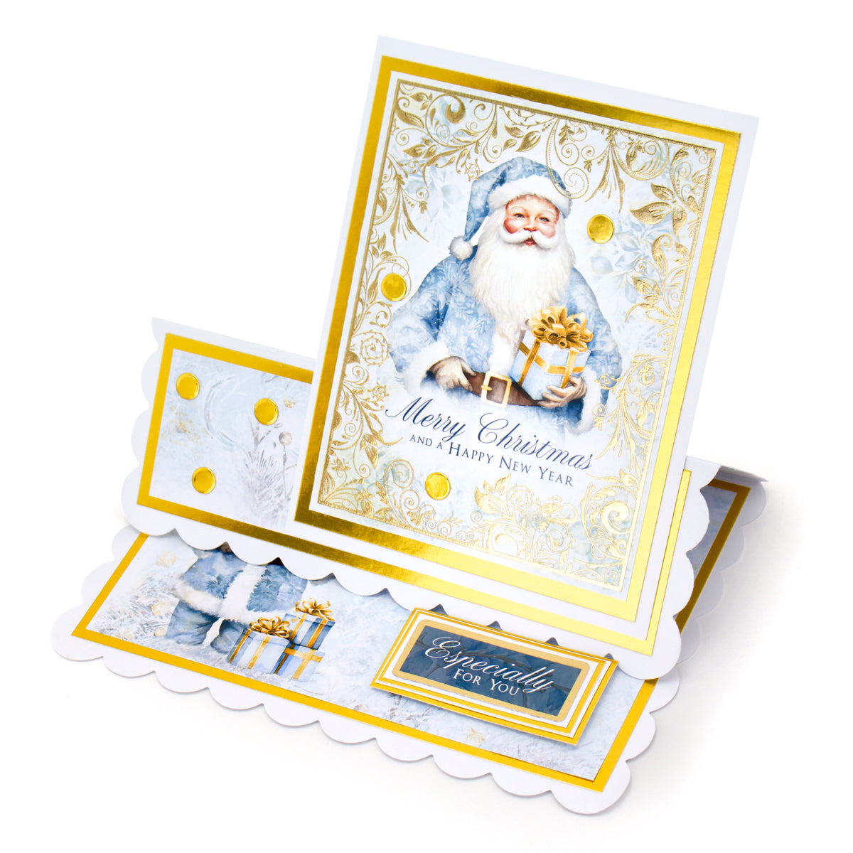 Kanban Crafts Winter Wonderland Folienpapier-Bastelaufsätze, 6 Blatt