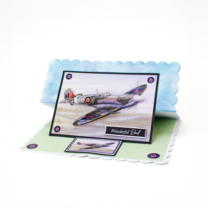 Die Cut Decoupage – Spitfire (pack of 3)