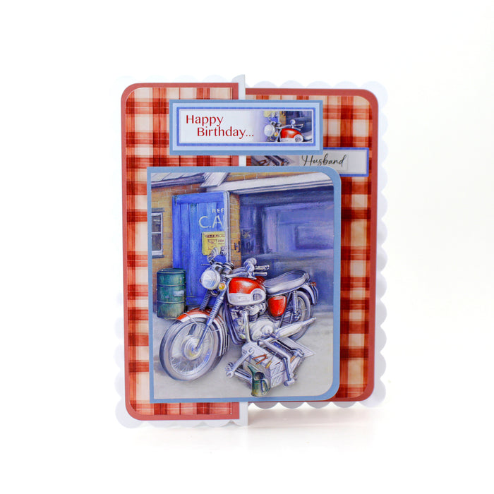 Die Cut Decoupage – Cars and Bikes (pack of 12)