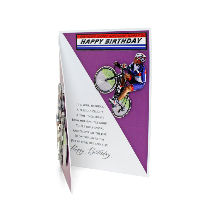 Die Cut Decoupage – Cycling (pack of 3)
