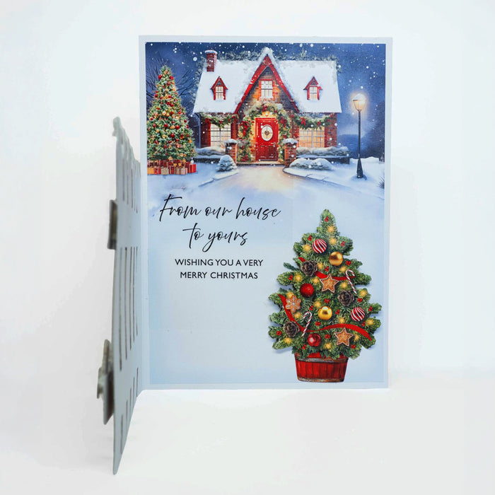 From Our House To Yours at Christmas Peelables, 48 stickers
