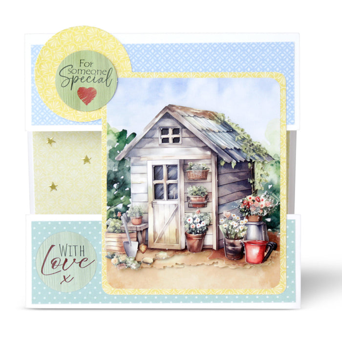 Die Cut Decoupage – Summer Shed (pack of 3)