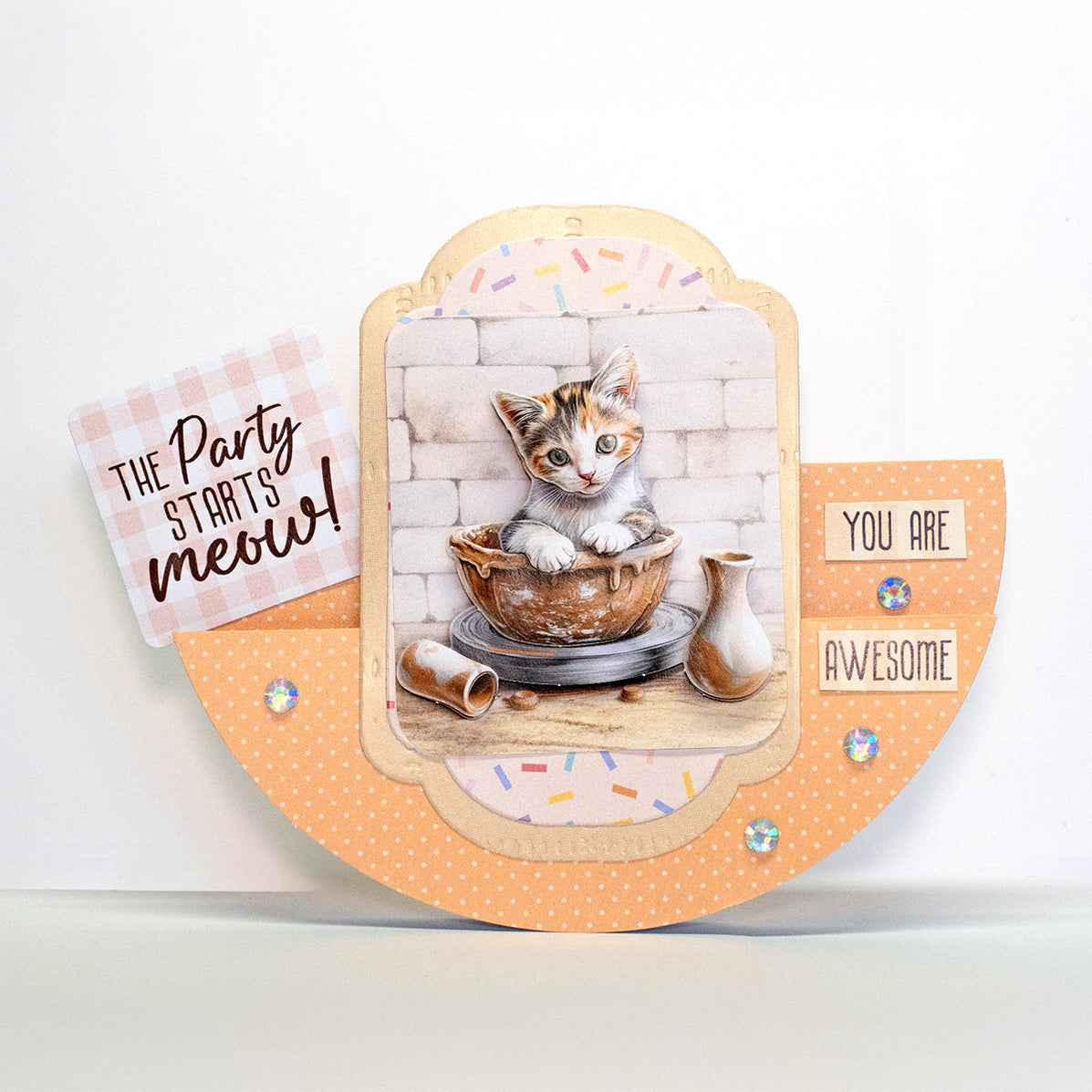 Pretty Pastels Stepper Rocker Cards & Envelopes, Pack of 12 — Katy Sue ...