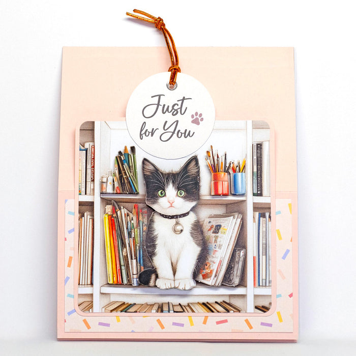 Crafty Kittens Die Cut Sentiments, 2 sheets