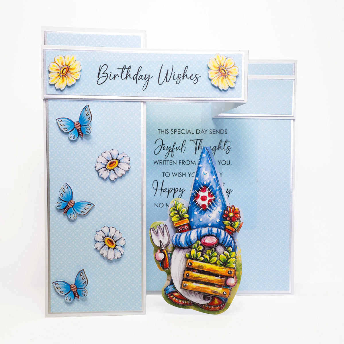 Die Cut Decoupage – Garden Gnomes (pack of 12)