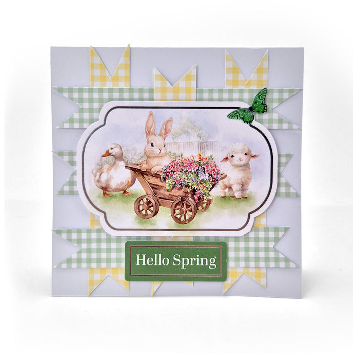 Gingham Selection Printed Cardstock, 24 sheets