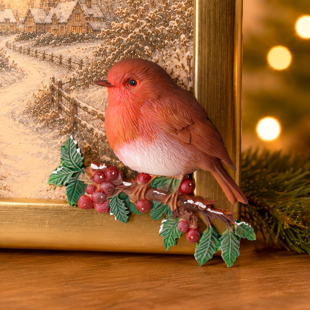 Cosmic Shimmer Winter Robin Silicone Mould