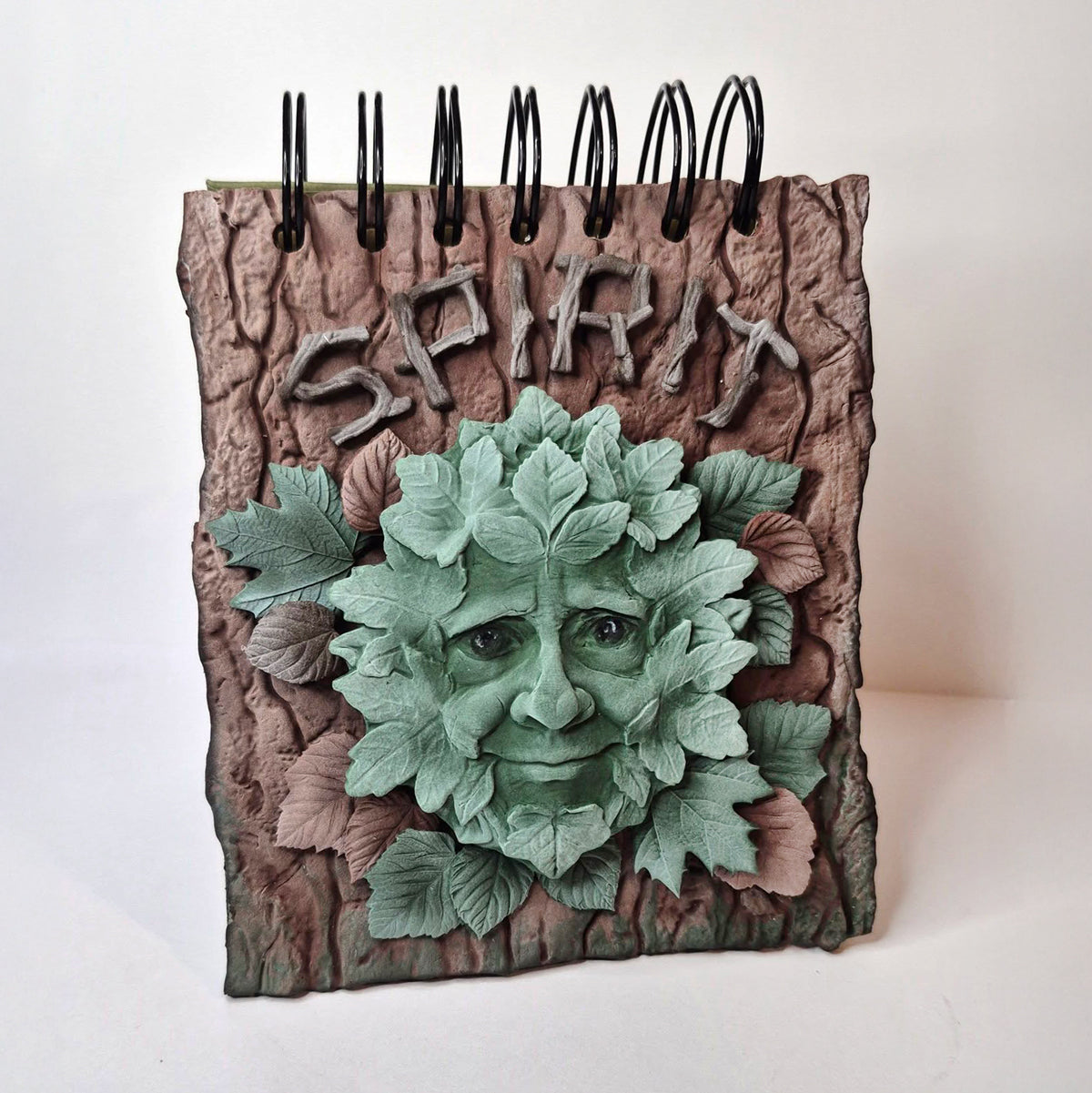 Cosmic Shimmer Forest Leaf Green Man Silicone Mould