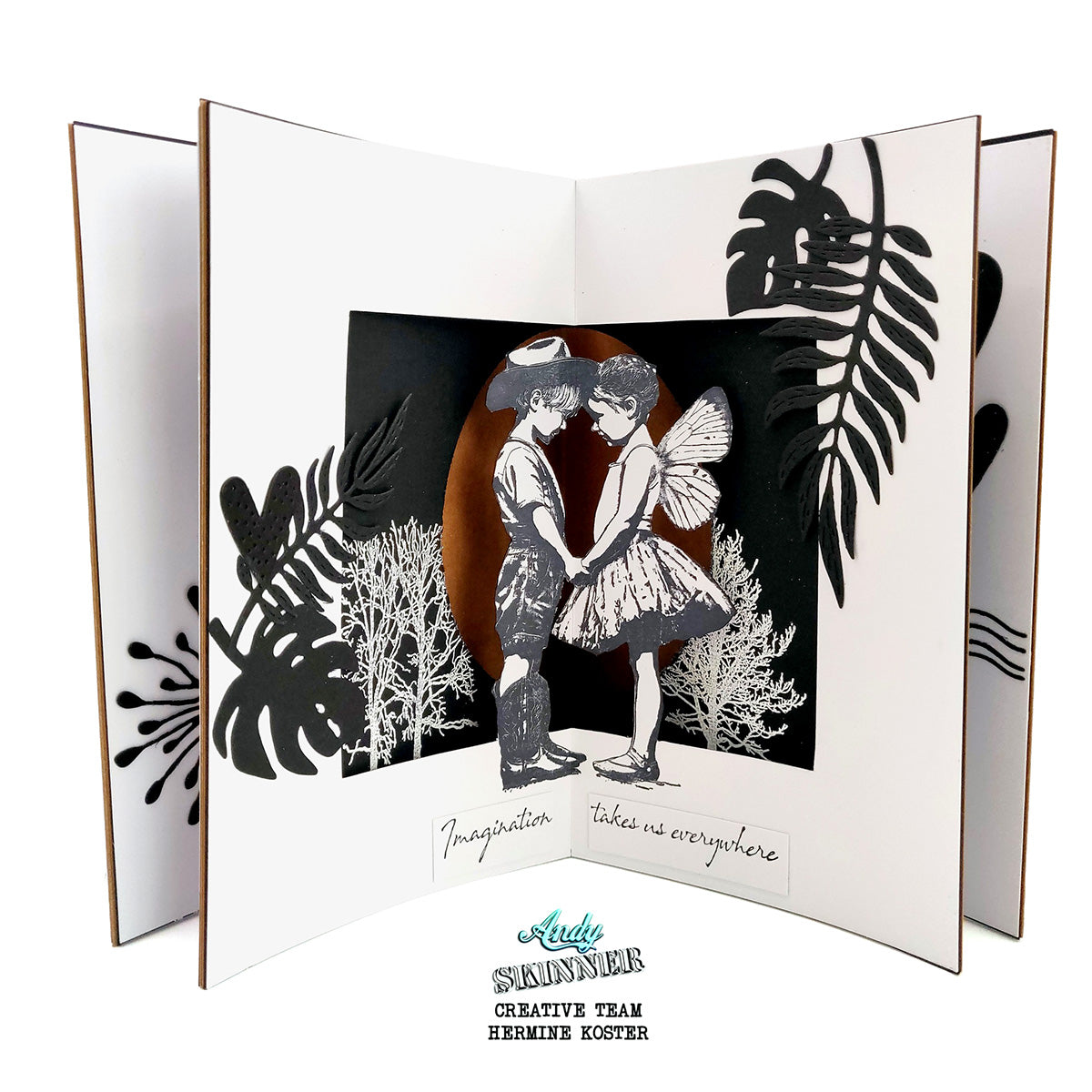 Imagination Pre Cut Rubber Stamp Set by Andy Skinner