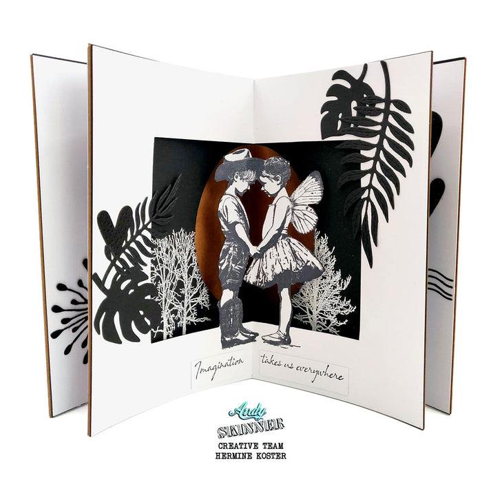 Imagination Pre Cut Rubber Stamp Set by Andy Skinner