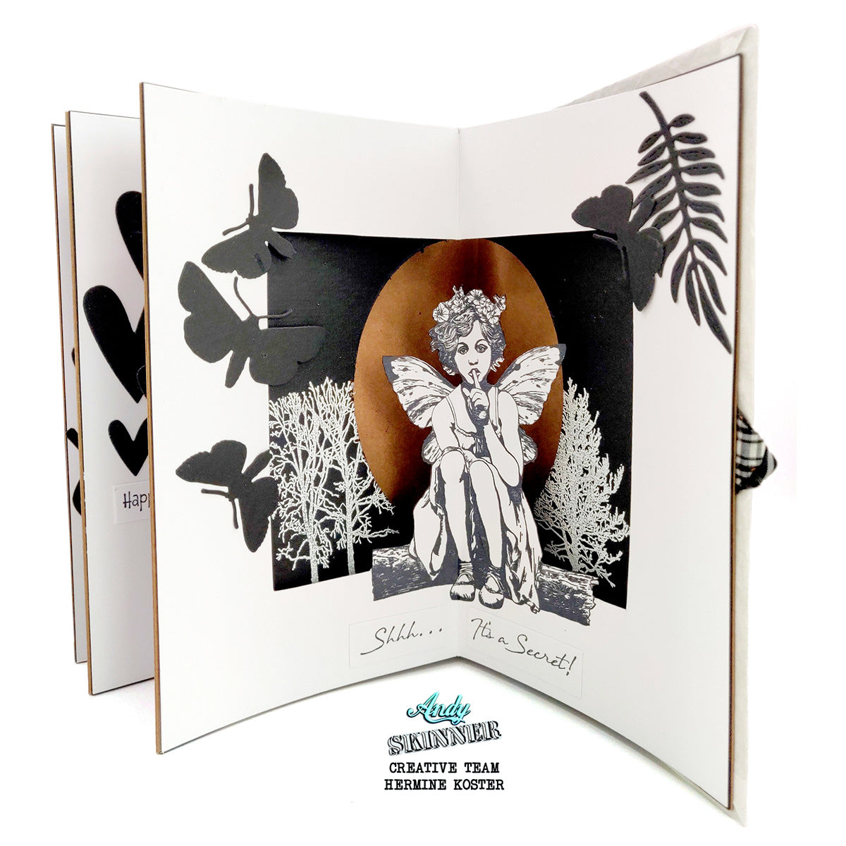 Secret Pre Cut Rubber Stamp Set by Andy Skinner