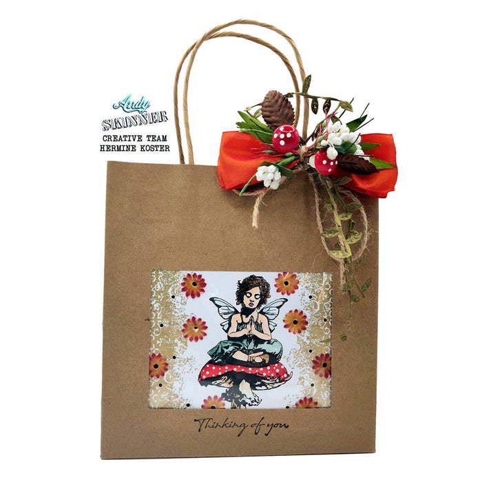 Thinking of You Pre Cut Rubber Stamp Set by Andy Skinner