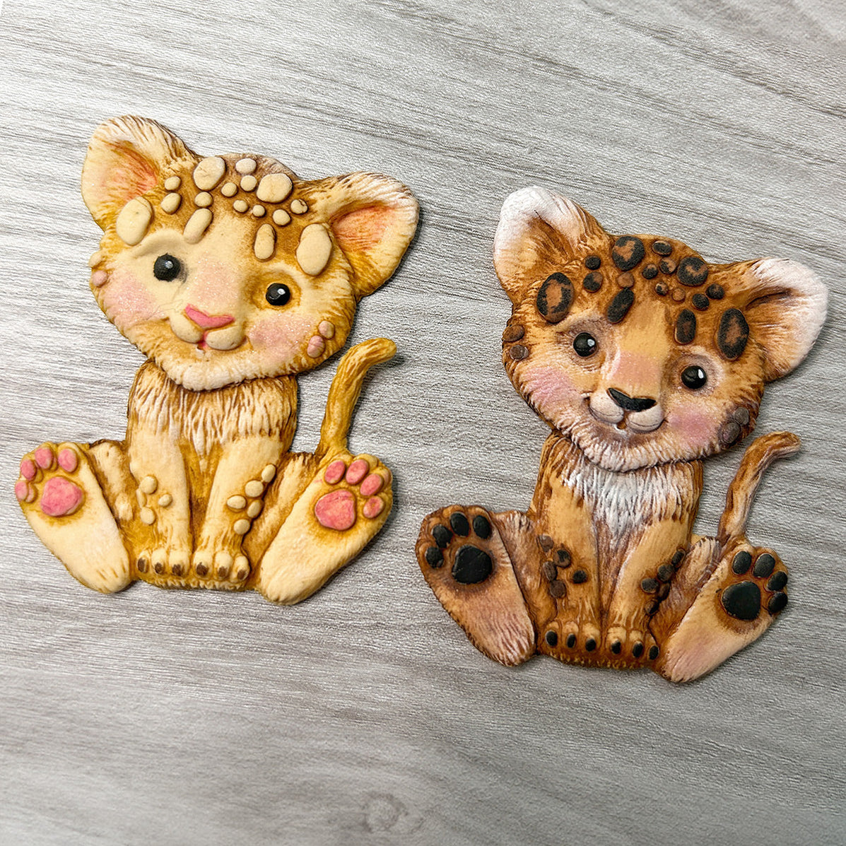 Katy Sue Katy Sue Designs - Stampo in silicone a forma di cucciolo di leone, per decorare torte, biscotti e artigianato. Stampo per fondente, pasta di Katy Sue Katy Sue Designs - Stampo in silicone a forma di cucciolo di leone, per decorare torte, biscotti e artigianato. Stampo per fondente, pasta di