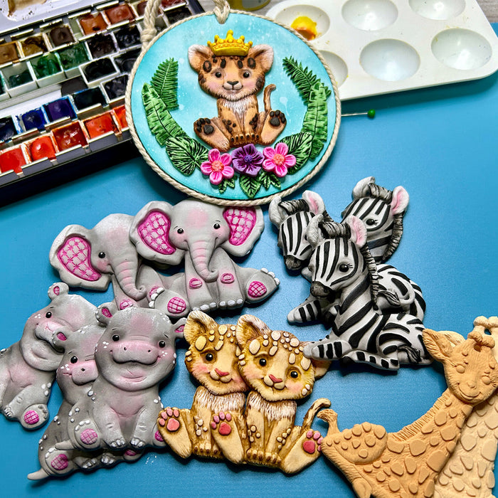 Sweet Safari Silicone Moulds Collection