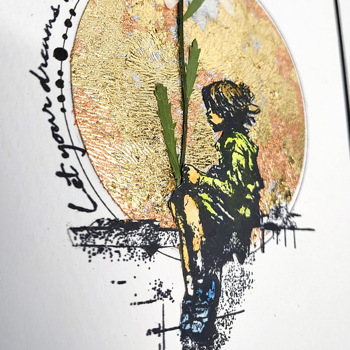 Let Your Dreams Take Flight Pre Cut Rubber Stamp Set by Andy Skinner