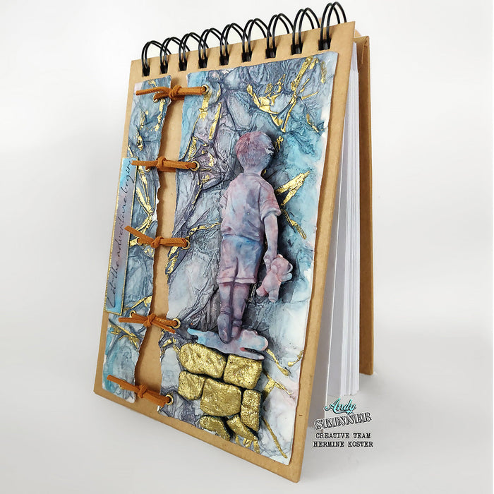 Cosmic Shimmer Let the Adventure Begin Silicone Mould by Andy Skinner