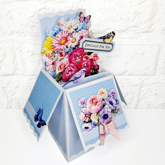 Blooming Box Bouquets Pop Up Card Making Kit