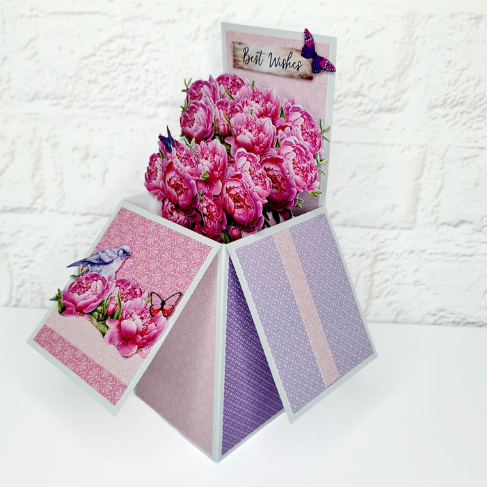 Blooming Box Bouquets Pop Up Card Making Kit