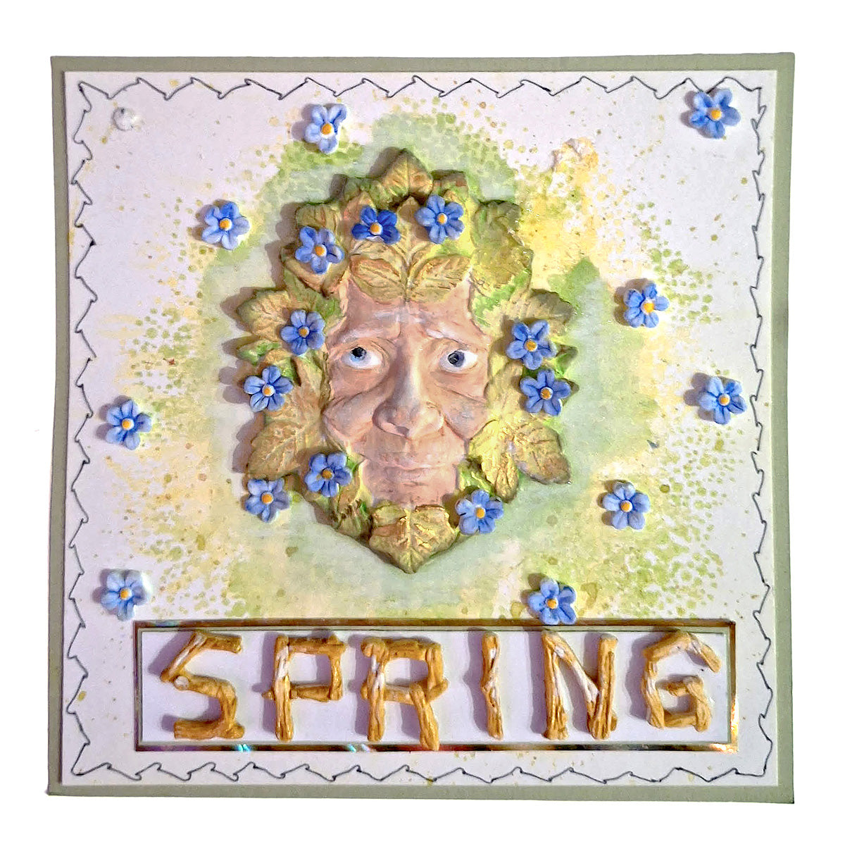 Cosmic Shimmer Twig Alphabet Silicone Mould