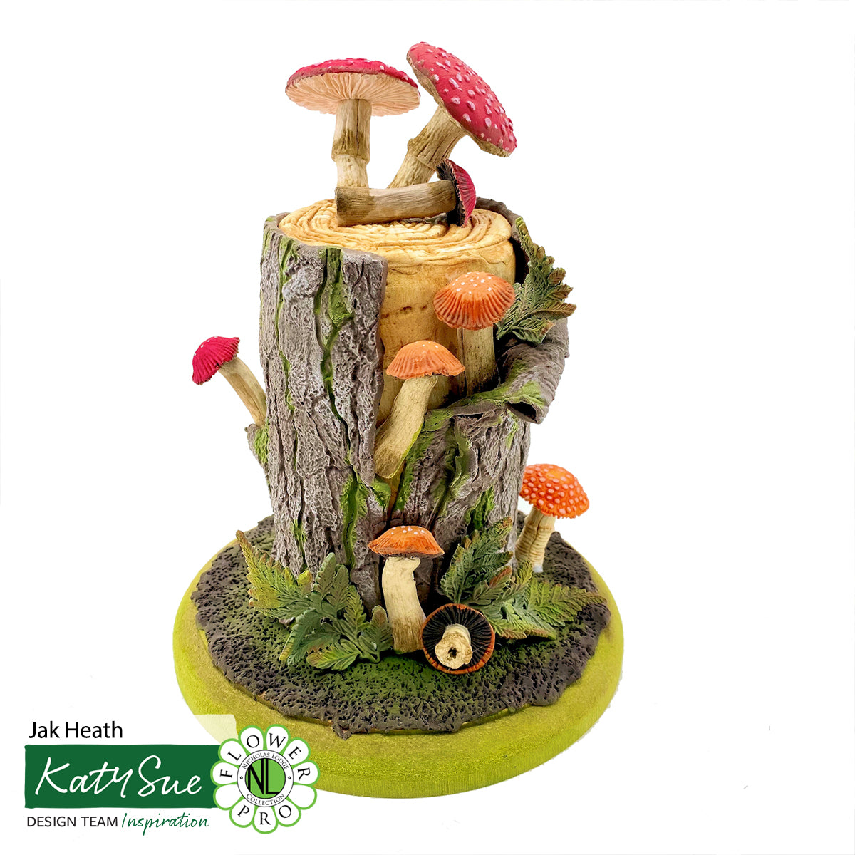 Continuous Tree Bark Silicone Mould