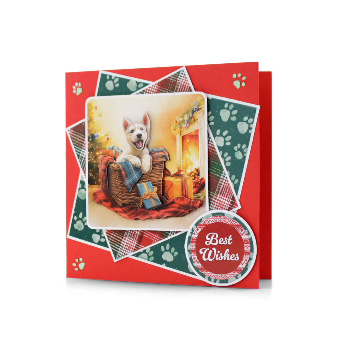 Santa Paws Printed Cardstock, 24 sheets